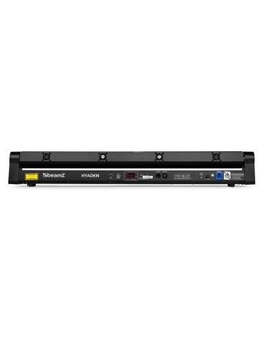 BeamZ Barra móvil Hyaden con 7 LED y 8 rayos láser