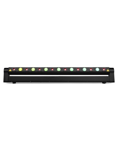 BeamZ Barra móvil Hyaden con 7 LED y 8 rayos láser