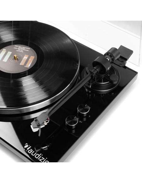 AUDIZIO Tocadiscos Toledo Premium Negro