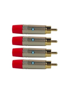 MARK MCA 126 MKII Conector RCA Macho color Rojo 2