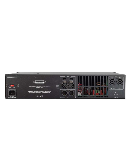 AMS AP 1702 Amplificador audio. 2 x 850 W @ 4 Ohm