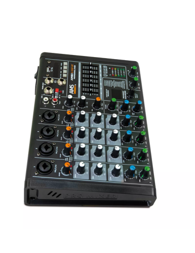 AMS JUMBO 6 DSP BT Mezclador de audio. 4 canales mono + 1 estéreo