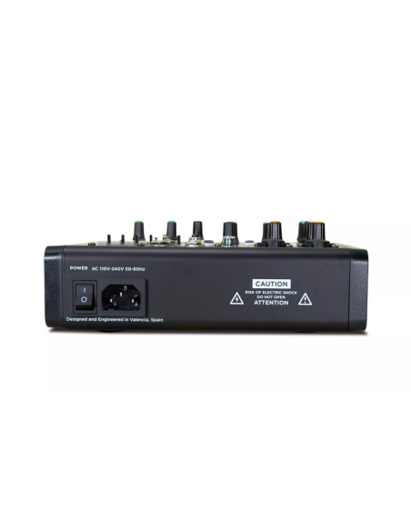 AMS JUMBO 6 DSP BT Mezclador de audio. 4 canales mono + 1 estéreo