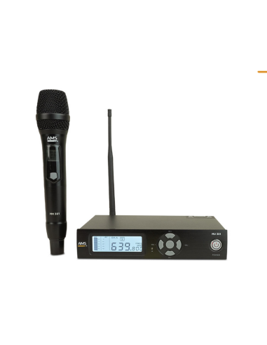 AMS MU 301 + MM 301 Sistema inalámbrico UHF. 100 canales