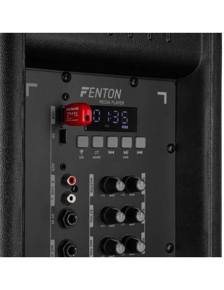 FETON FT212LED MK2 Altavoz Activo doble 12" 1400W