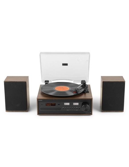 AUDIZIO Tocadiscos Boston con altavoces