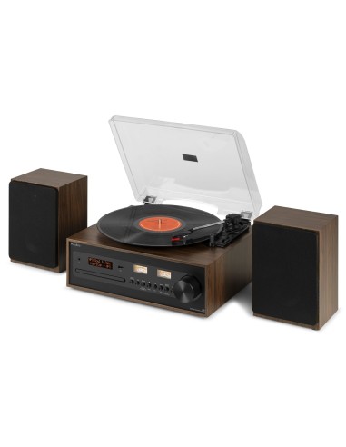 AUDIZIO Tocadiscos Boston con altavoces