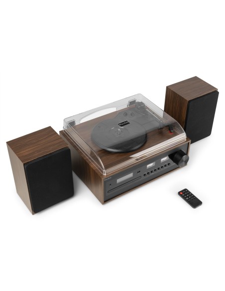 AUDIZIO Tocadiscos Boston con altavoces