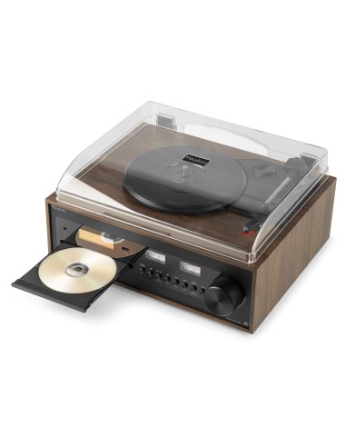 AUDIZIO Tocadiscos Boston con altavoces