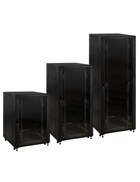 FONESTAR FRX-42808-SKD Armario rack 19'' metálico 42 U, en kit de montaje