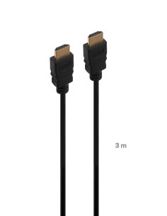 FONESTAR 7904K-3 Cable HDMI 2.0. UHD 4K@60Hz. 18 Gbps. Cu. 30 AWG. 3 m.