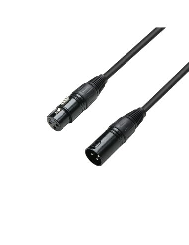 Adam Hall Cables 3 STAR DMF 1500 - Cable DMX de XLR macho a XLR hembra 15 m
