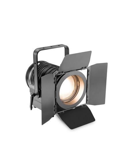 Cameo TS 100 WW - Foco para teatro con lente Fresnel y LED blanco cálido de 100 W en una carcasa negra