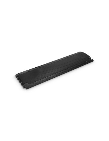 Defender NANO BLK - Pasacables de 6 Canales con Tapa negra