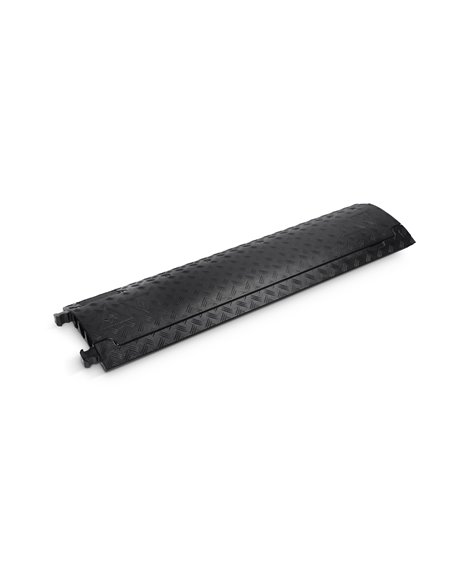 Defender MINI BLK - Pasacables de 3 Canales con Tapa negra