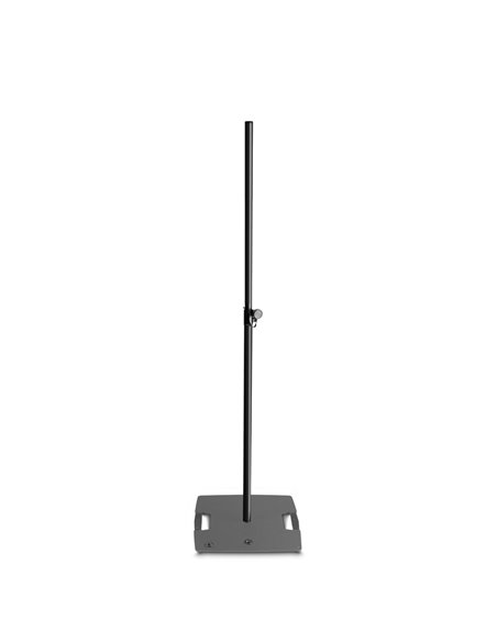 Gravity LS 431 B - Soporte de luz con base cuadrada de acero y opción de montaje excéntrico