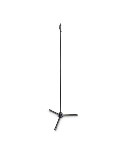 Gravity MS 431 HB - Soporte de micrófono recto con soporte y ajuste de altura con una sola mano