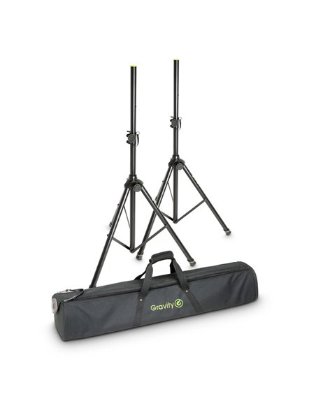 Gravity SS 5212 B SET 1 - Set 2 Soporte de Bafle de acero con bolsa de transporte