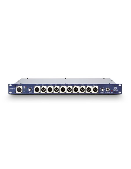 Palmer PB 10 - Distribuidor de Audio para Prensa 10 Canales