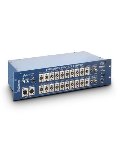 Palmer PB 20 S - Distribuidor de Audio para Prensa 10 Canales estéreo/ 20 Canales mono