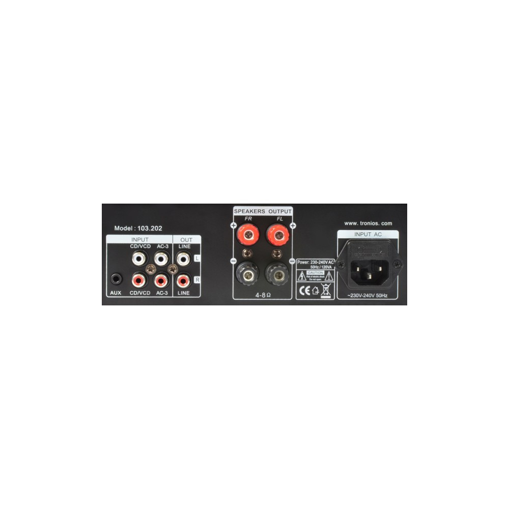 SKYTEC Amplificador Karaoke con Display Negro 103202