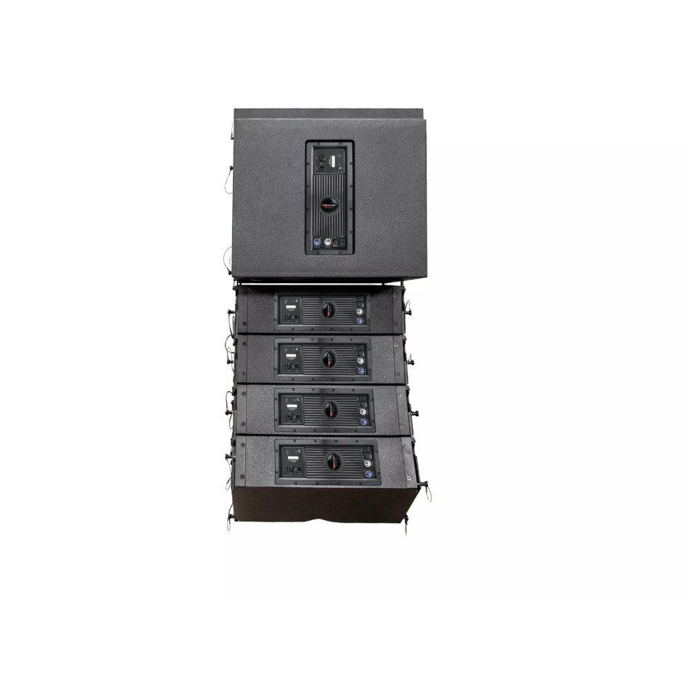 Mark SET MAP 3008 Sistema Line Array activo. Sub 18'' activo + 4 Sat activos