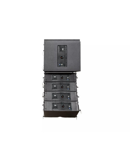 Mark SET MAP 3008 Sistema Line Array activo. Sub 18'' activo + 4 Sat activos