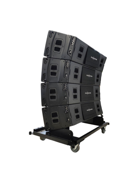 AUDIOCENTER DOLLY + FUNDA PARA 4 X AVANDA-210A