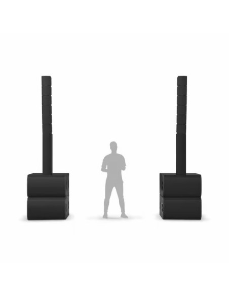 MAILA L Sistema Line Array Compacto, 15 kW