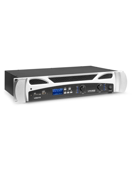 Pack Sonido 300W: 2x Altavoces Ibiza 8" + Etapa Vonyx BT
