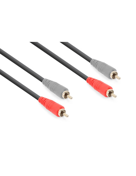 Pack 2 Altavoces Activos Ibiza 8" Bluetooth + Cable Link 6m