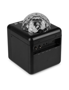 Fenton  KAR15B Altavoz Karaoke con 2 micrófonos Negro 2