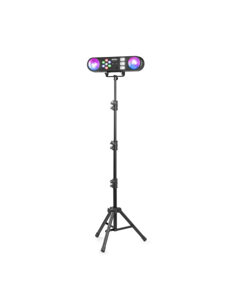 Pack Fiesta DJ Starter Kit PRO -  Equipo Modular 800W Max + Mesa Mezclas Bluetooth + Set Iluminación Full-Party