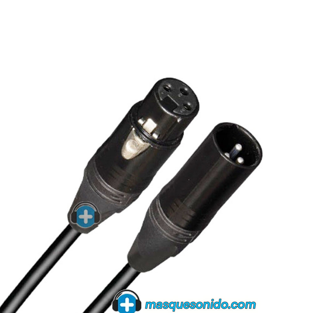 conectores-canon-metalicos-cable-largo-mark