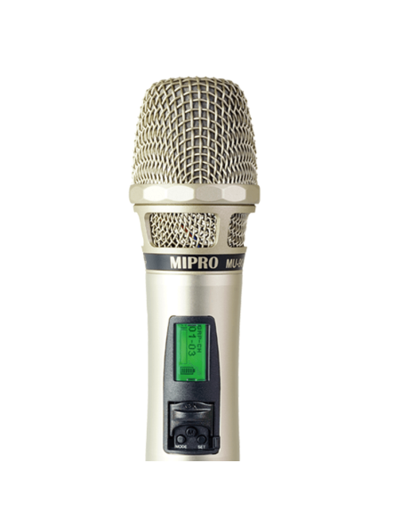 MIPRO ACT-800H, Micrófono Transmisor de Mano Digital 554-626 MHz