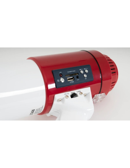 panel de control del megafono fonestar MF-114SU