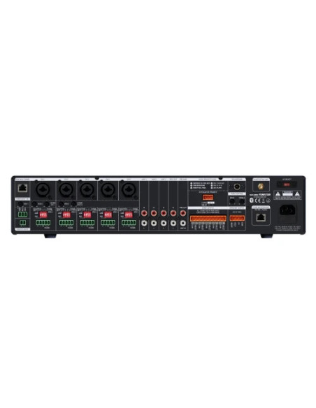 Fonestar MAX-600Z - Amplificador Megafonía Class D 600W RMS con 5 Zonas e Hilo Musical