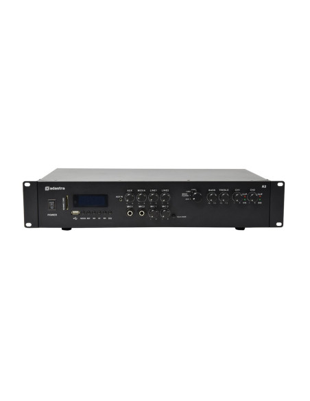 Adastra A2 Amplificador estéreo profesional 2 x 200W RMS