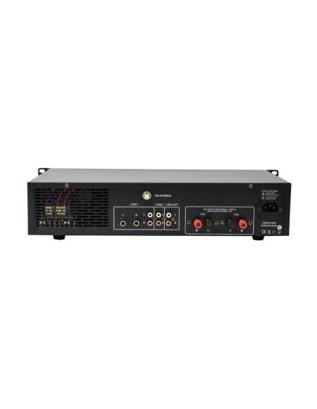 Adastra A2 Amplificador estéreo profesional 2 x 200W RMS