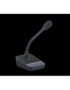 FONESTAR MICSET-C32LED Micrófono de condensador electret unidireccional cardioide de sobremesa
