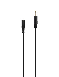 FONESTAR JACK-MF-1-5 Cable de señal de audio Jack 3'5 mm macho a Jack 3'5 mm hembra
