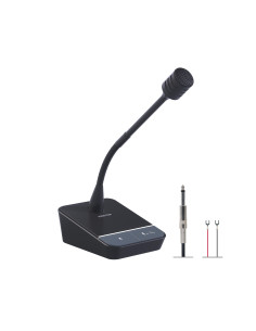 FONESTAR MICSET-D32JSE Micrófono dinámico unidireccional cardioide de sobremesa