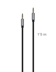 FONESTAR JACKPRO-MM-1-5 Cable de señal de audio Jack 3'5 mm macho Jack 3'5 mm macho