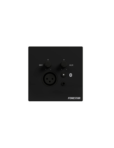 FONESTAR WALLMIX-BK Mezclador de audio para pared