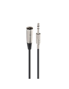 FONESTAR SM-672 Cable de audio Jack TRS 6'3 mm a XLR macho