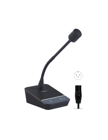 FONESTAR MICSET-D32XLR Micrófono dinámico unidireccional cardioide de sobremesa