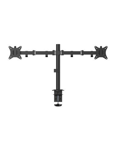 FONESTAR SMM-112BA Soporte orientable de mesa para 2 monitores