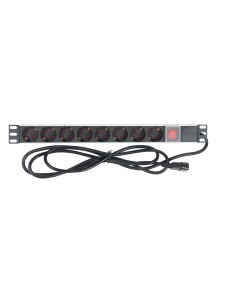 FONESTAR FRP-8MC14 Regleta de corriente para rack 19'' 1 U