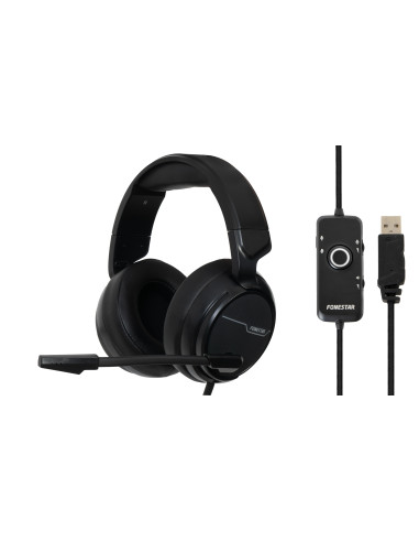 FONESTAR WIN-U Auriculares over ear gaming con micrófono abatible