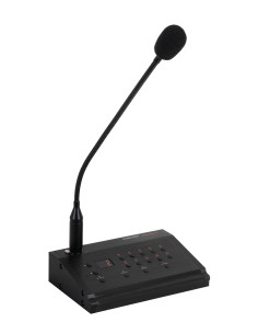 FONESTAR ZS-11 Micrófono con selector de 10-300 zonas para sistema de zonas mod. ZSC-1110